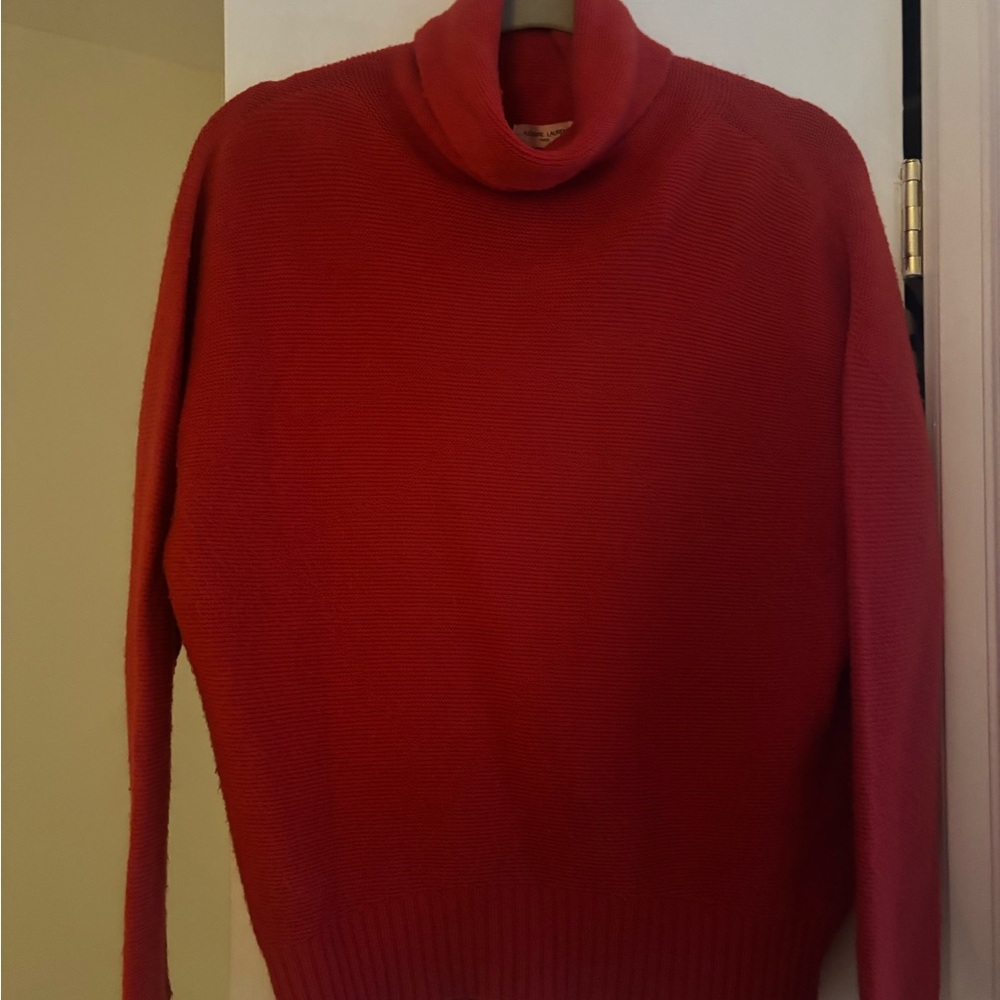 Red Turtleneck Sweater